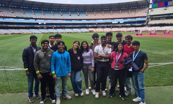 Student group at MCG