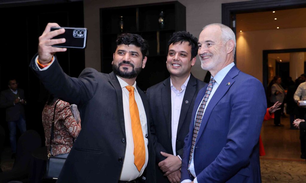 RMIT Vice-Chancellor and President Professor visiting India to meet undergraduate engineering students in the BITS-RMIT Higher Education Academy.